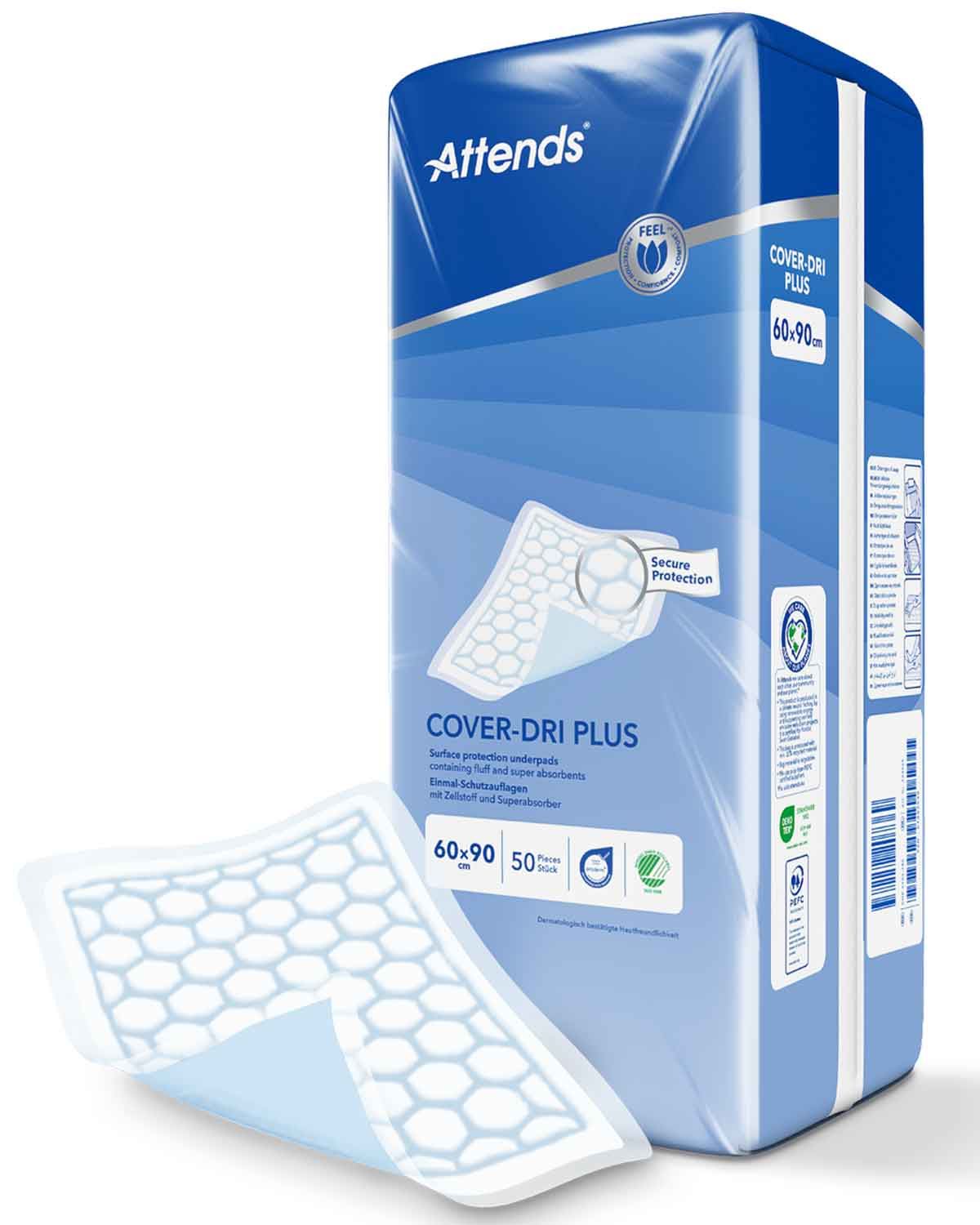 Waterproof Disposable Bed Pad From James Meade. 50 Pack.